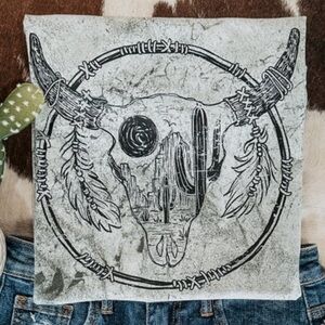 Western Steer Graphic Tee